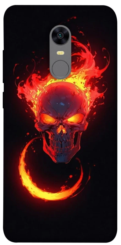 Чохол на Xiaomi Redmi 5 Plus / Redmi Note 5 (Single Camera) Blood Skull фото 1 з 1