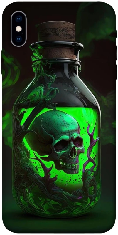 Чохол на Apple iPhone X (5.8") Skull bottle фото 1 з 1