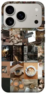 Чехол на Apple iPhone 18 Pro Coffee collage ver.3 фото 1 из 2