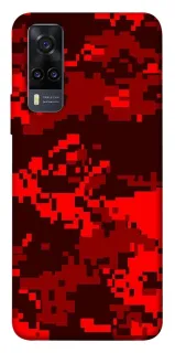 Чехол на Vivo Y31 Camouflage v28 фото 1 из 1