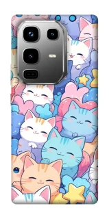 Чехол на Infinix Note 50 Pro Funny Kittens ver.3 фото 1 из 1