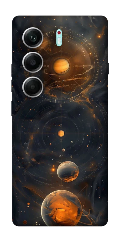 Чехол на Tecno Camon 40 Pro Солнечная система фото 1 из 1