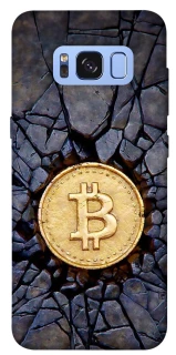 Чехол на Samsung G950 Galaxy S8 Bitcoin cracks фото 1 из 1