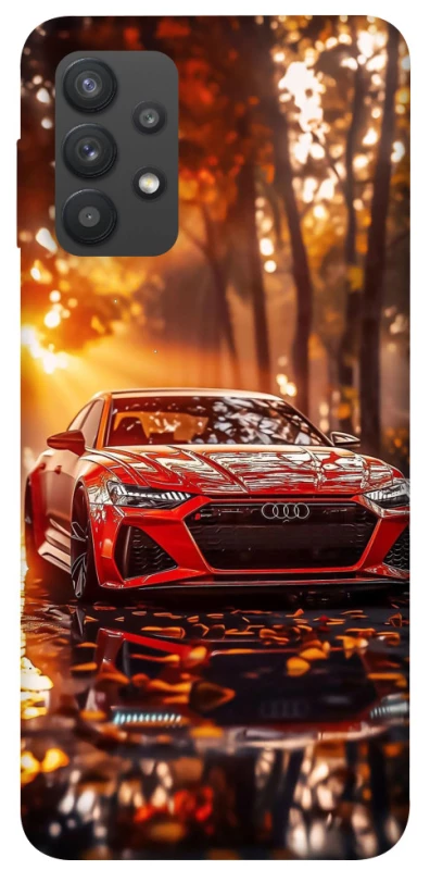 Чехол на Samsung Galaxy A32 (A325F) 4G Audi at sunset фото 1 из 1