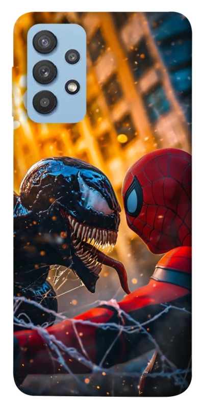 Чохол на Samsung Galaxy M32 Venom vs Spiderman фото 1 з 1