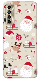 Чохол на TECNO Camon 17P Новорічний v1 фото 1 з 1