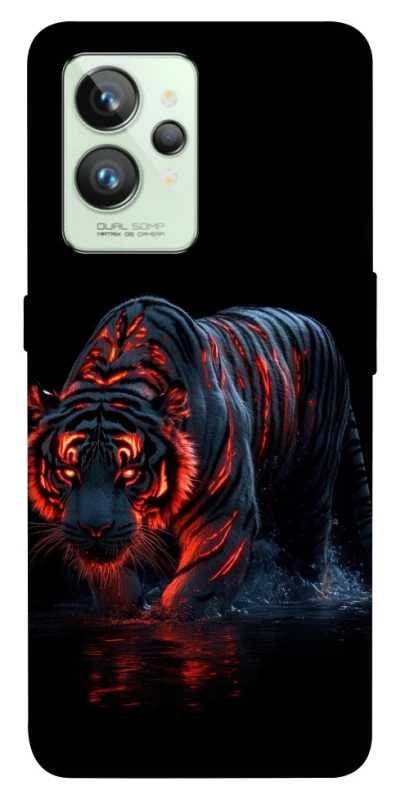Чохол на Realme GT2 fire tiger фото 1 з 1