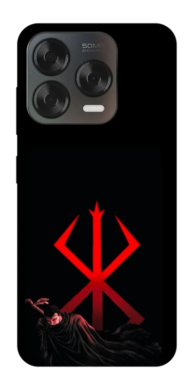 Чохол на ZTE Blade V70 Design Berserk Red Logo фото 1 з 2