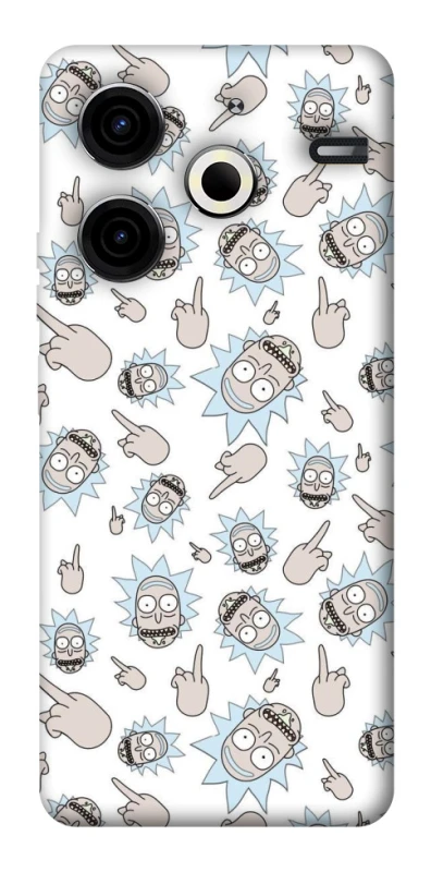 Чохол на TECNO Pova 6 Neo (LI6) Rick and Morty style фото 1 з 1