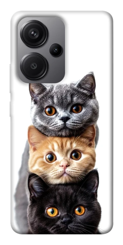 Чохол на Xiaomi Redmi Note 13 Pro+ Гарні котики фото 1 з 1