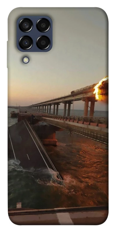 Чехол на Samsung Galaxy M33 5G Крымский мост устал фото 1 из 1