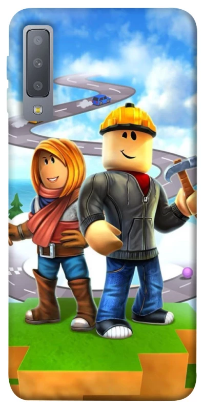 Чохол на Samsung A750 Galaxy A7 (2018) Roblox Builder Adventure фото 1 з 1
