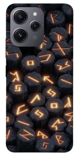 Чехол на Xiaomi Redmi 12 Огненые руны фото 1 из 1
