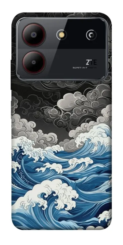 Чохол на ZTE Blade A54 4G Japan wave фото 1 з 1