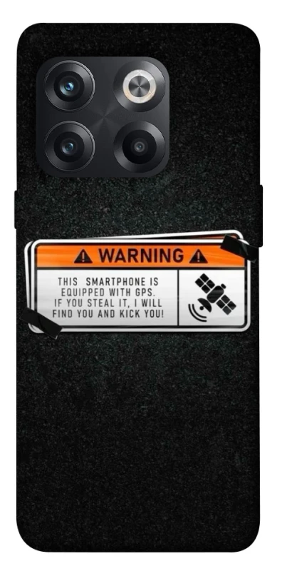 Чохол на OnePlus 10T Warning фото 1 з 1