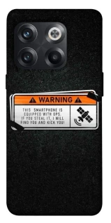 Чохол на OnePlus 10T Warning фото 1 з 1