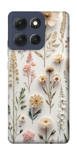 Чохол на Motorola Moto G86 Floral design ver.1 фото 1 з 1