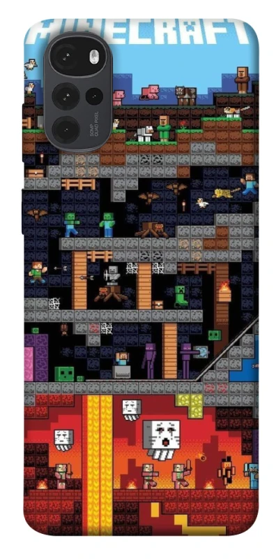 Чохол на Motorola Moto G22 Minecraft фото 1 з 1