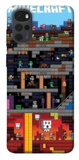 Чохол на Motorola Moto G22 Minecraft фото 1 з 1