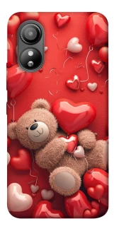 Чехол на ZTE Blade L220 bear in hearts фото 1 из 1