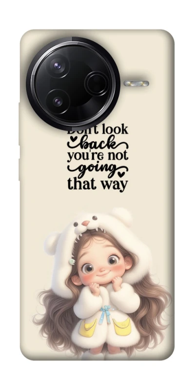 Чохол на Infinix Note 50 Pro Don't look back фото 1 з 1
