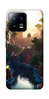 Чохол на Xiaomi 13 Minecraft sunset фото 1 Чохол на Xiaomi 13 Minecraft sunset фото 1 з 1