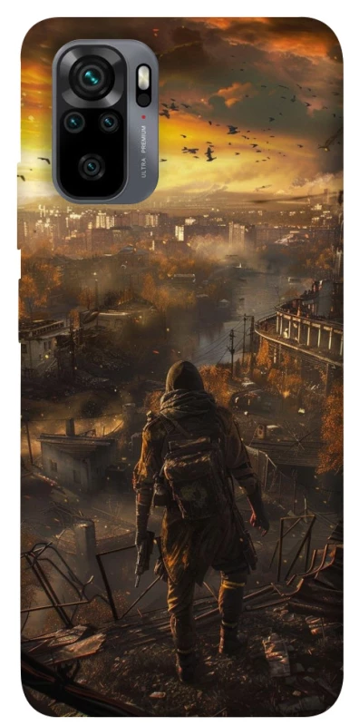 Чехол на Xiaomi Redmi Note 10 / Note 10s Сталкер v10 фото 1 из 1