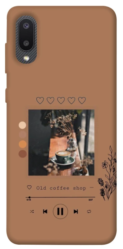 Чехол на Samsung Galaxy A02 Coffee player фото 1 из 1