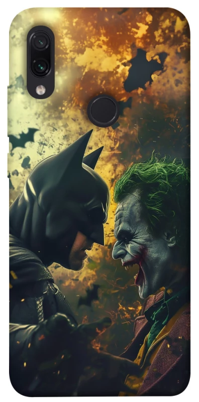 Чехол на Xiaomi Redmi Note 7 / Note 7 Pro / Note 7s Batman and the Joker фото 1 из 1