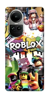 Чехол на Oppo Reno 10 Roblox Characters Collage фото 1 из 2