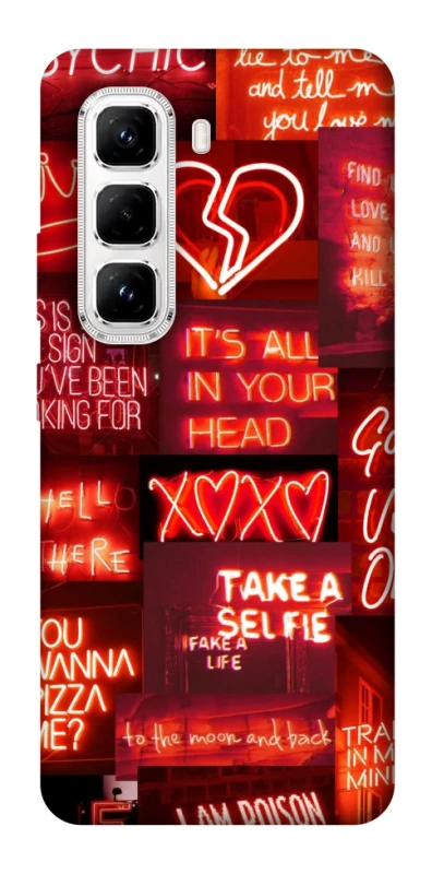 Чохол на Infinix Hot 50 Pro Love collage ver.7 фото 1 з 1