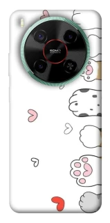 Чехол на ZTE Nubia V70 Max Paws фото 1 из 1