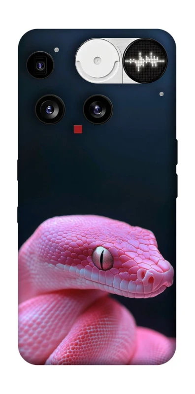 Чехол на Nothing Phone (3) Розовая Змея фото 1 из 1
