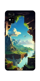 Чохол на ZTE Blade A31 Minecraft sunrise фото 1 з 1