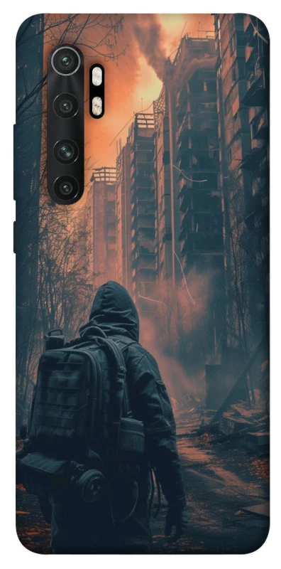 Чохол на Xiaomi Mi Note 10 Lite Сталкер v8 фото 1 з 1