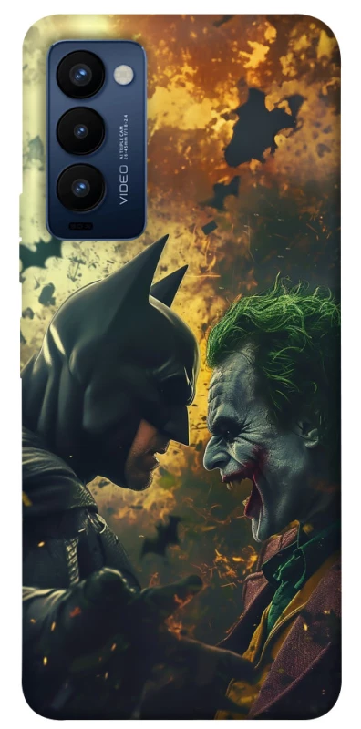 Чохол на TECNO Camon 18 Batman and the Joker фото 1 з 1