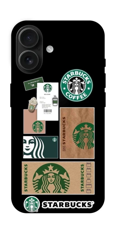 Чехол на Apple iPhone 16 Starbucks coffee фото 1 из 1