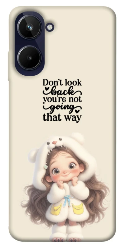 Чехол на Realme 10 4G Don't look back фото 1 из 1