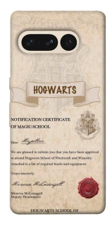 Чехол на Google Pixel 7 Pro The Hogwarts acceptance letter фото 1 из 1