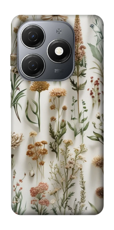 Чехол на TECNO Spark 20 Floral design ver.2 фото 1 из 1