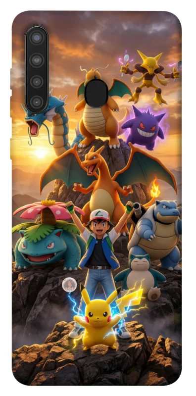 Чехол на Samsung Galaxy A21 Pokemon фото 1 из 1
