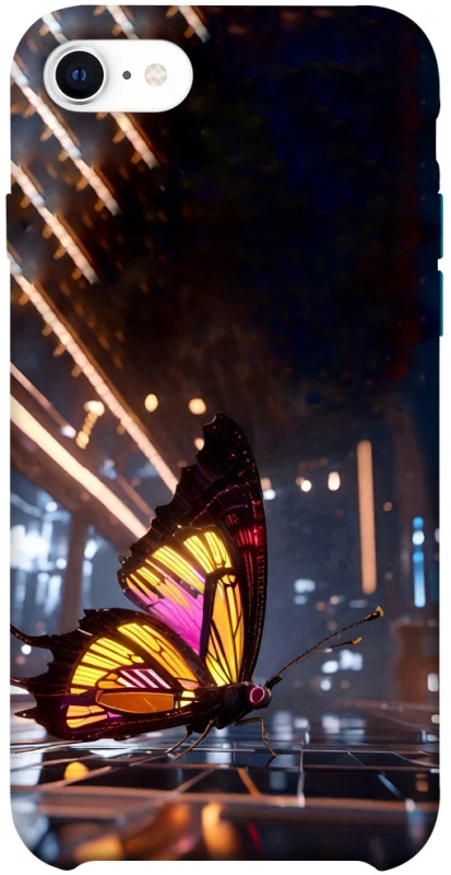 Чохол на Apple iPhone SE (2020) Cyber butterfly фото 1 з 1