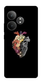 Чохол на Realme GT Neo 6 Heart with flowers фото 1 з 1