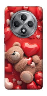 Чехол на Oppo Reno 12 F 4G bear in hearts фото 1 из 1