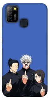 Чехол на Infinix Hot 10 Lite jujutsu kaisen v3 фото 1 из 1