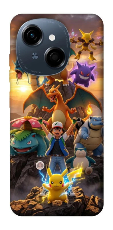 Чехол на TECNO Spark Go 1 Pokemon фото 1 из 1