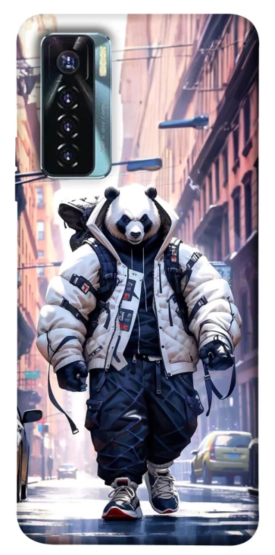 Чохол на TECNO Camon 17 Pro Панда кур'єр фото 1 з 1
