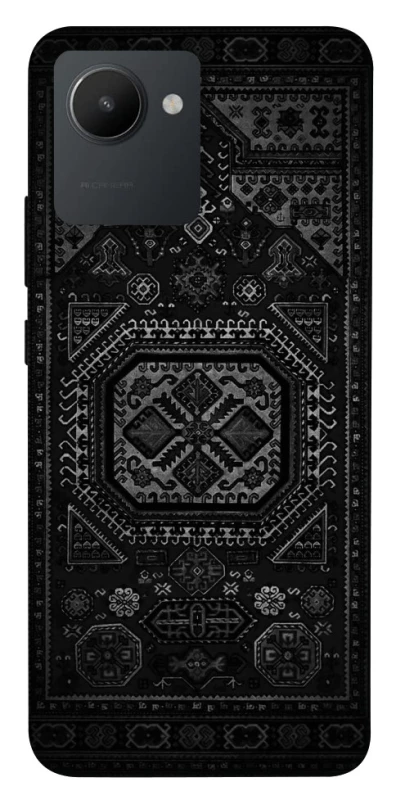 Чехол на Realme C30 Черный ковер фото 1 из 1