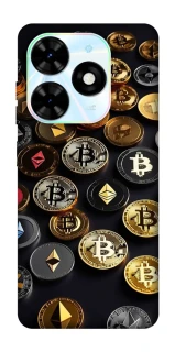 Чехол на TECNO Spark Go 2024 Many coins фото 1 из 1