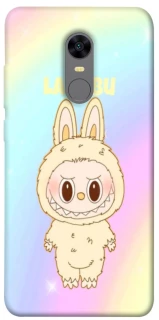 Чехол на Xiaomi Redmi 5 Plus / Redmi Note 5 (Single Camera) Fluffy Rainbow Labubu фото 1 из 1